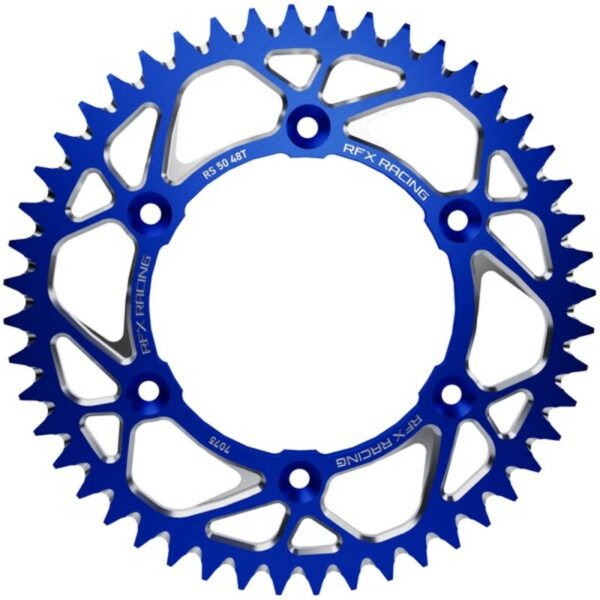 RFX Pro Series Elite Aluminium Rear Sprocket - 415 Modrá