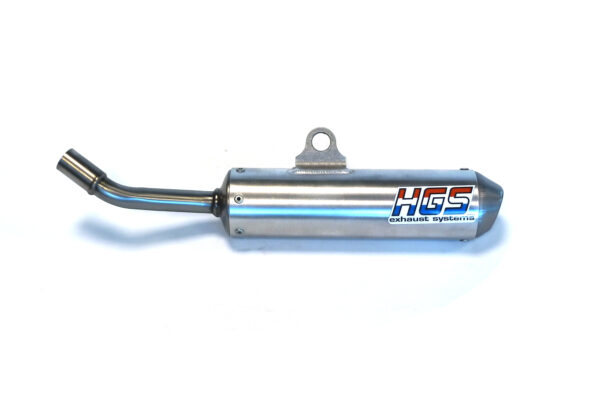 HGS COMPLETE EXHAUST SYSTEM YZ85 GREY/STEEL - Image 3