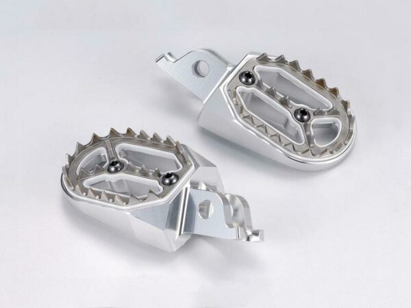 BIHR Evolution Footpegs Silver