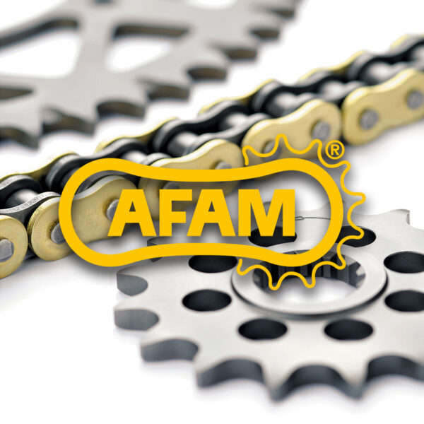 AFAM Chain Kit 428MX 13/49 Standard - Ultra-Light Self-Cleaning Rear Sprocket